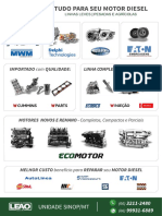 CARTA APRESENTAÇÃO LEÃO DIESEL - UNIDADE SINOP-MT