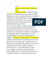 O poder do homem em decretar seu destino