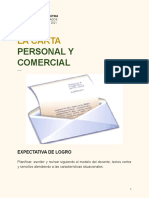 Guia N.º 3 Español - La Carta Personal y Comercial