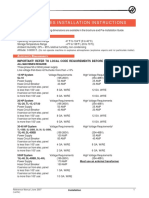 Sl-Series Installation Instructions: Important! Refer To Local Code Requirements Before Wiring Machines