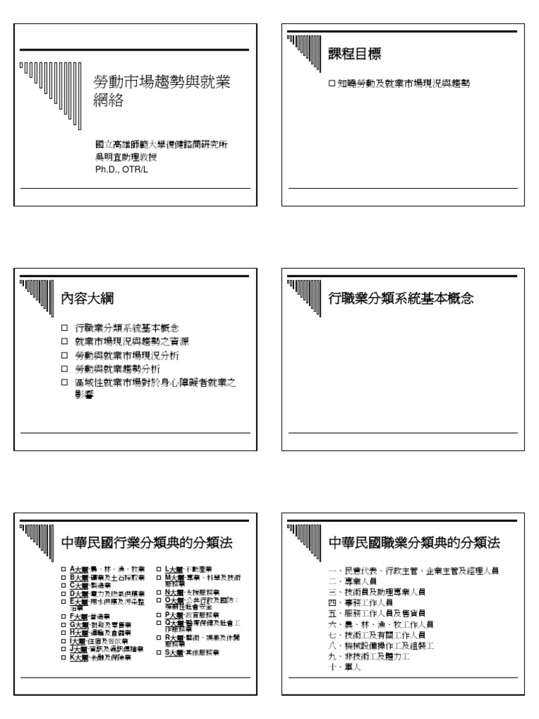 勞動市場趨勢與就業網絡000304 | PDF
