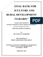 National Bank For Agriculture and Rural Development (NABARD)