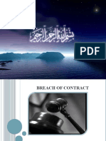 Breach of Contract by Tayyab Shabbir