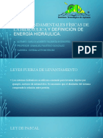 Leyes Fundamentales Físicas de La Hidráulica y Definición