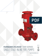 Single Stage Inline Fire Pumps: Fairbanks Nijhuis