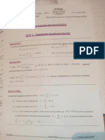 Exercices Avec Corrections Du Traitement Du Signal Avancé 2019