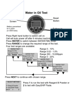 [MANUAL] Digi Oil Test Kit