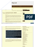 Command and Control - WebDAV