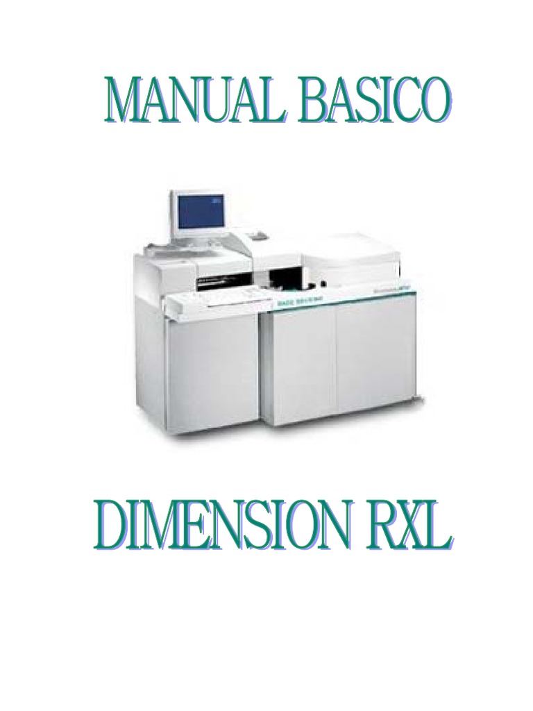 Manual Dimension RXL Basico (Español) | PDF | Calibración | Pendiente