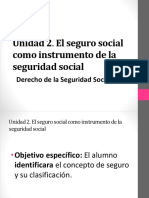El Seguro Social Como Instrumento
