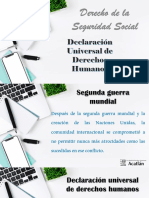 Declaración Derechos Humanos