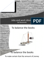 Jobs and Work Idioms