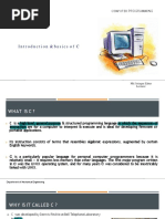 Basics of C