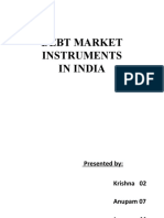 Debt Market Instruments in India