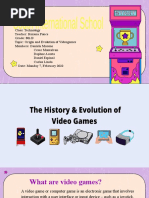 The Evolution of Consoles and Video Games