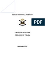 Student Industrial Attachment