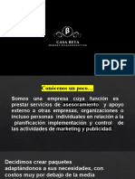 Paquetes de Presupuestos de Servicios de Marketing