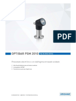 TD OPTIBAR-PSM-2010 Es 210727 4008225201 R02
