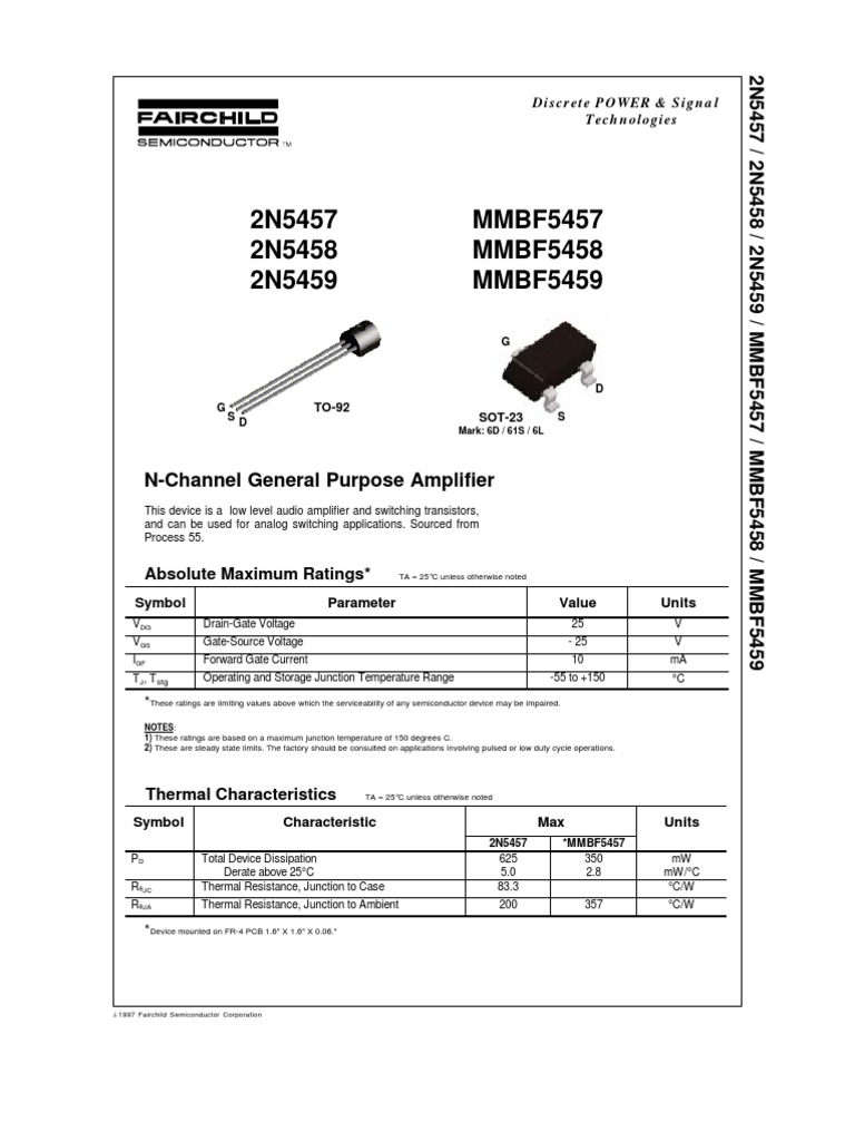2N5457 | PDF