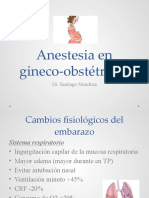 Anestesia en Gineco-Obstetricia