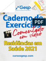 Cad Gesp Exercicio Comentado Residencias 2021 Q2