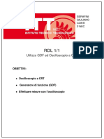 RDL - 1 - 1 - 4°aec - Serafini - Giulianoi - Conti - Oscilloscopio A C.R.T