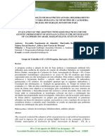 Avaliação de Adoção de Boas Práticas para Melhoramento Genético Da Pecuária Bubalina No Município de Cachoeira Do Arari, Ilha Do Marajó, Estado Do Pará