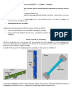 Short User Manual For 'X - Drawer' Program