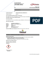 Ficha de Seguridad Epoxica Base Agua