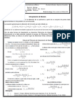 Interpolacion de Newton