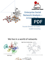Resolving an Attrition Crisis with Enteprise Social Network Analysis - A Case Study
