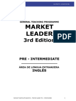 New Edition Market Leader Pre-Intermediate