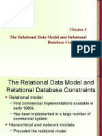 The Relational Data Model and Relational Database Constraints