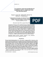 Grindelia Glutinosa G. Tarapacana: Germination Responses and Resin Production of and From The Atacama Desert