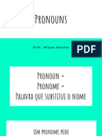 24.02 - Pronouns - 2022 (Com Atividade)