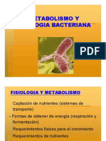Metabolismo y Fisiologia Bacteriana 2020
