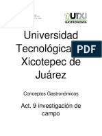 Investigación de Campo - Conceptos