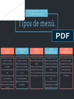 Tipos de Menú.