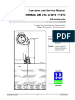 Operation and Service Manual UTI GT3