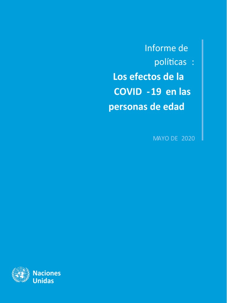 Impacto de COVID-19 en Personas Mayores | PDF | La violencia contra las ...
