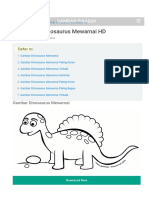 WWW Gambar Pro 2010-04-53 Gambar Dinosaurus Mewarnai HD HTML M 1