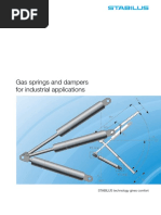 GS-28 Industrial Push Type Gas Springs | PDF | Piston | Manufactured Goods