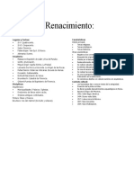 Renacimiento: Lugares, Creadores y Características