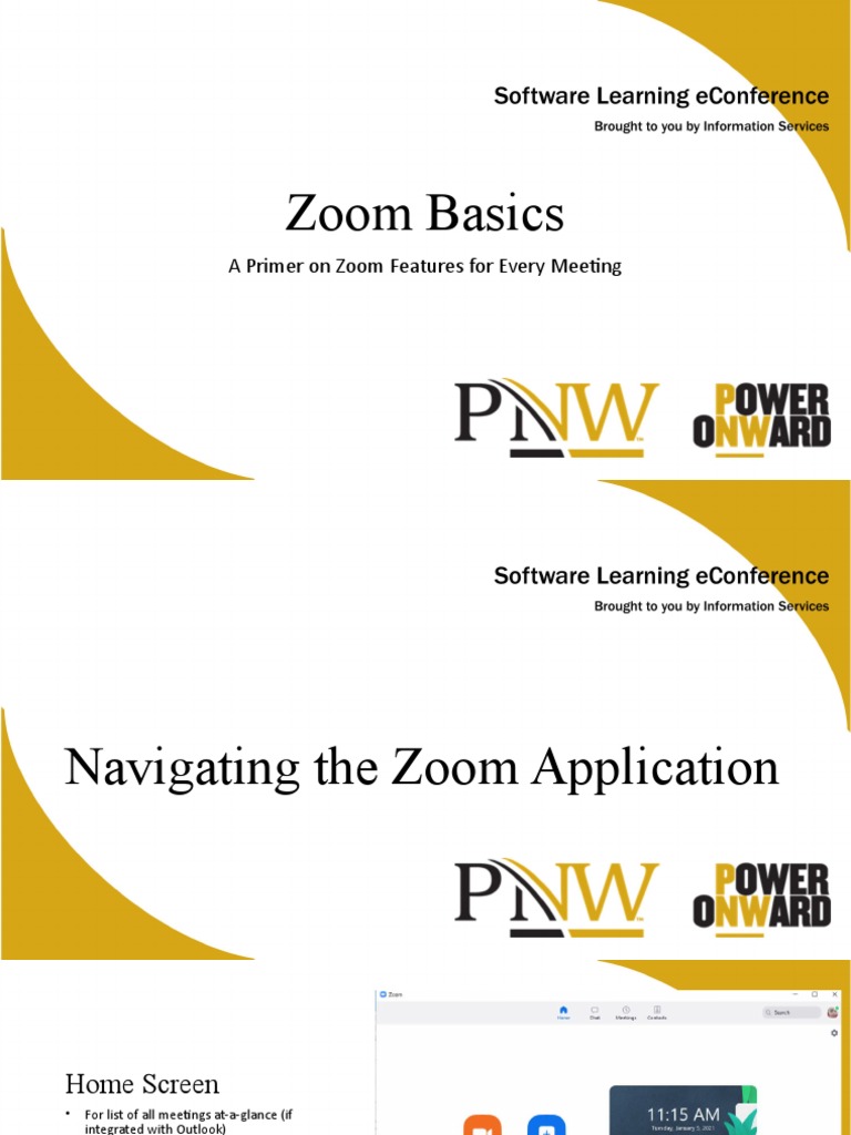 Essential Zoom Features Guide | PDF | System Software | Software ...