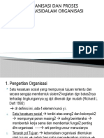 Organisasi Dan Proses Interaksi Dalam Organisasi