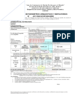 Certificado de Parámetros Urbanisticos y Edificatorios Nº