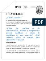 Principio de Le Chatelier 