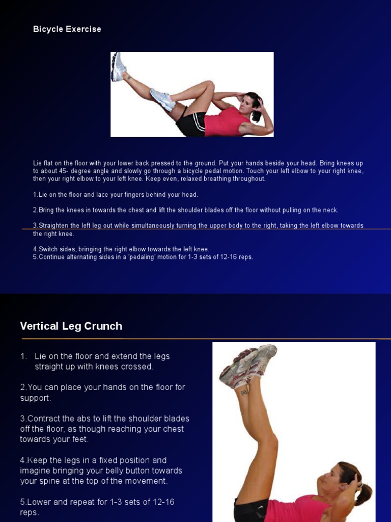 Abs Excercises PDF Anatomical Terms Of Motion Musculoskeletal System
