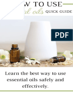 Quick Essential Oil Use Guide 3