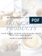 ALL-NATURAL Skin Care Products